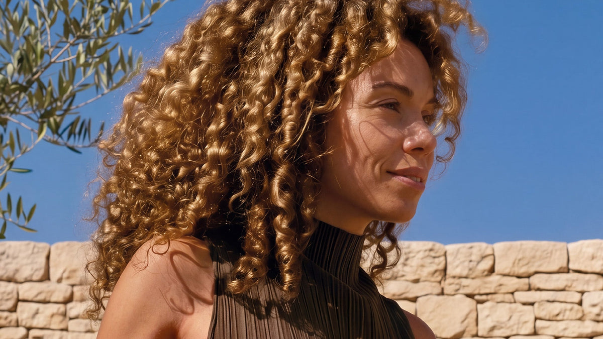 Cheveux bouclés et texturés